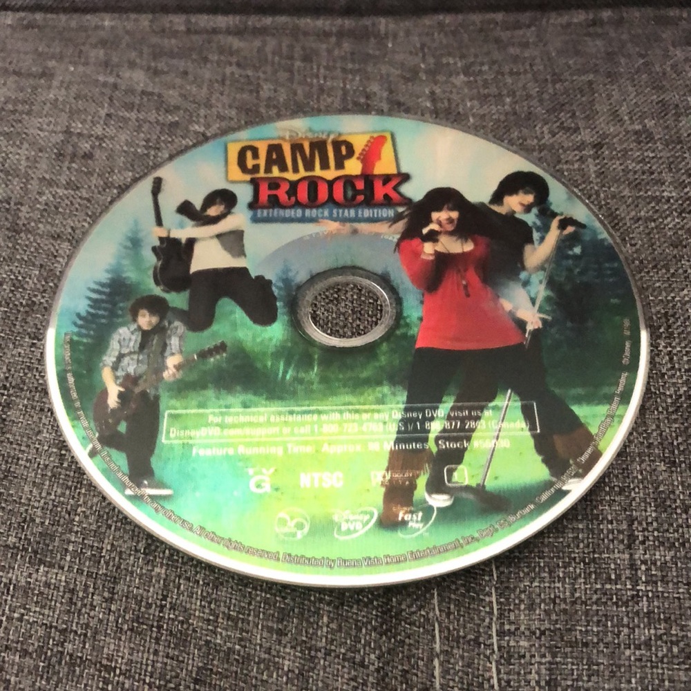 Camp Rock Extended Rock Star Edition Disney DVD - Picture 5 of 6
